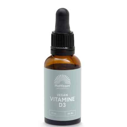 Mattisson Vitamine D3 25mcg vegan druppels