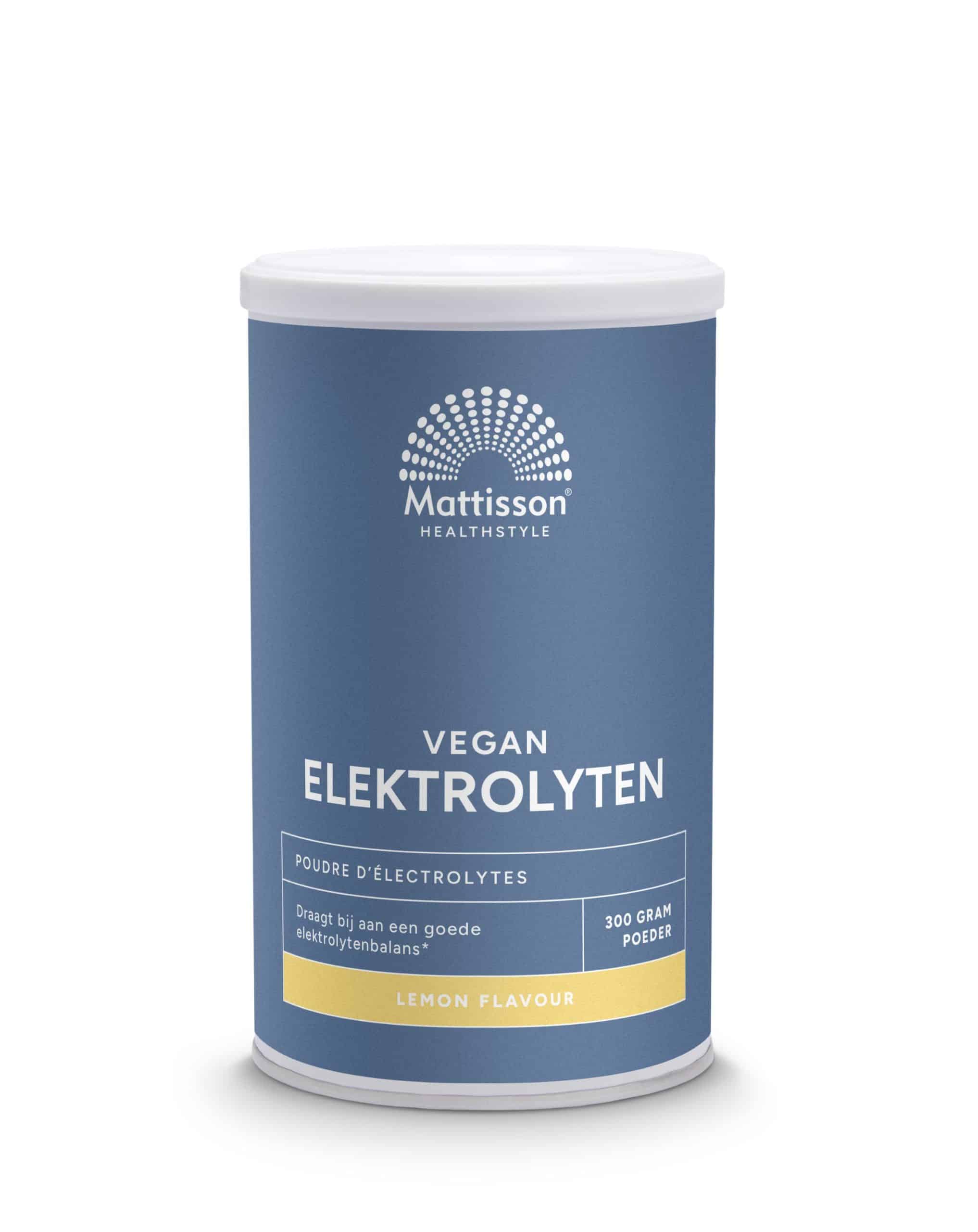 8720791841614_A1N1.jpg Mattisson Elektrolyten poeder lemon - Afbeelding 1