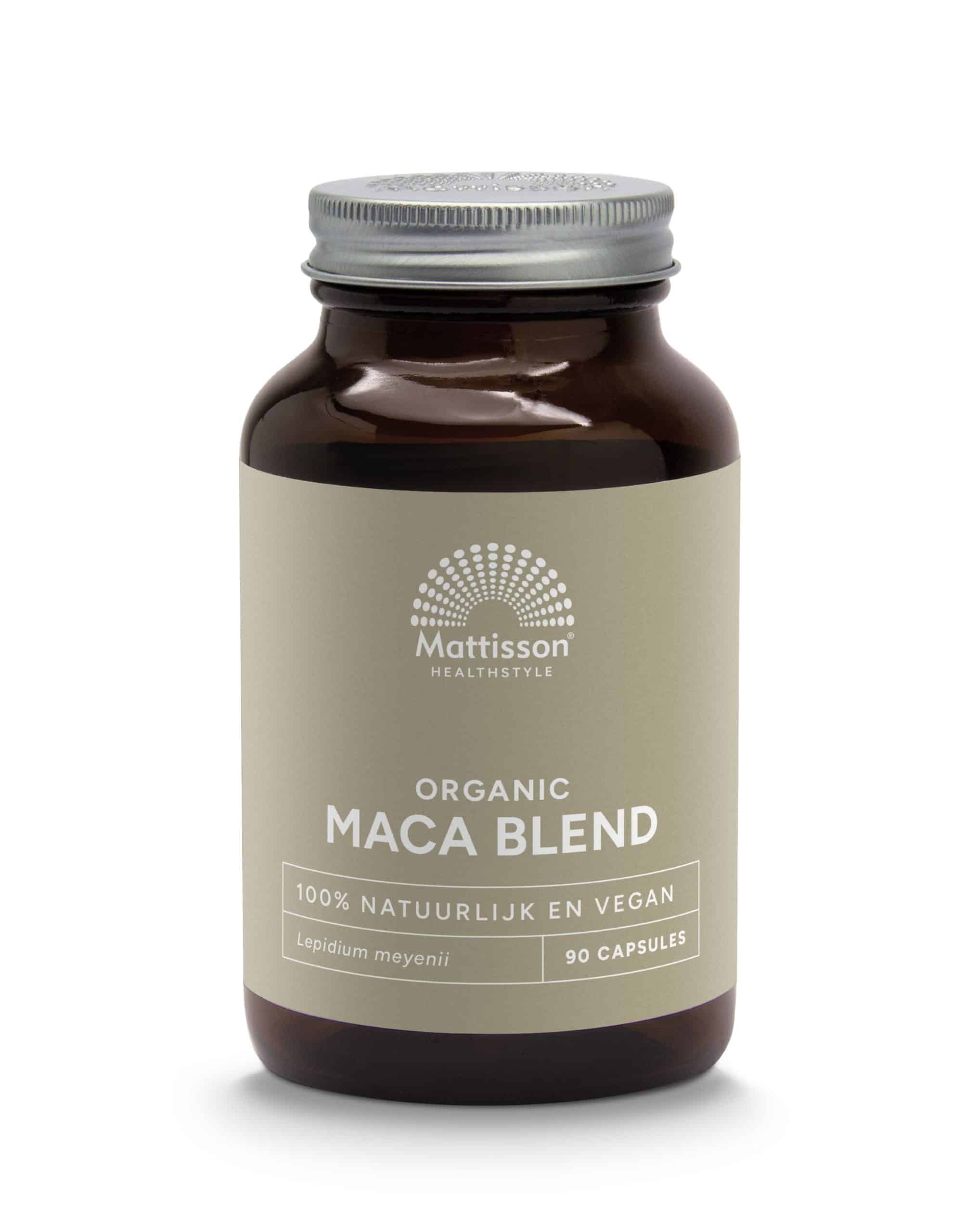 8720959401698_A1N1.jpg Mattisson Maca blend 750mg bio - Afbeelding 1