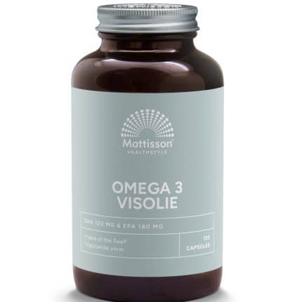 Mattisson FOS omega 3 visolie EPA 18% / DHA 12%