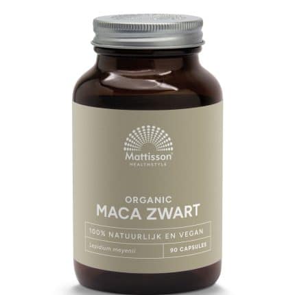 Mattisson Zwarte maca 750mg bio
