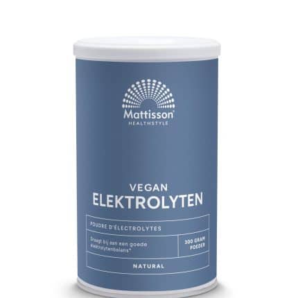 Mattisson Elektrolyten poeder naturel vegan