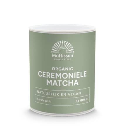 Mattisson Biologische ceremoniele matcha poeder