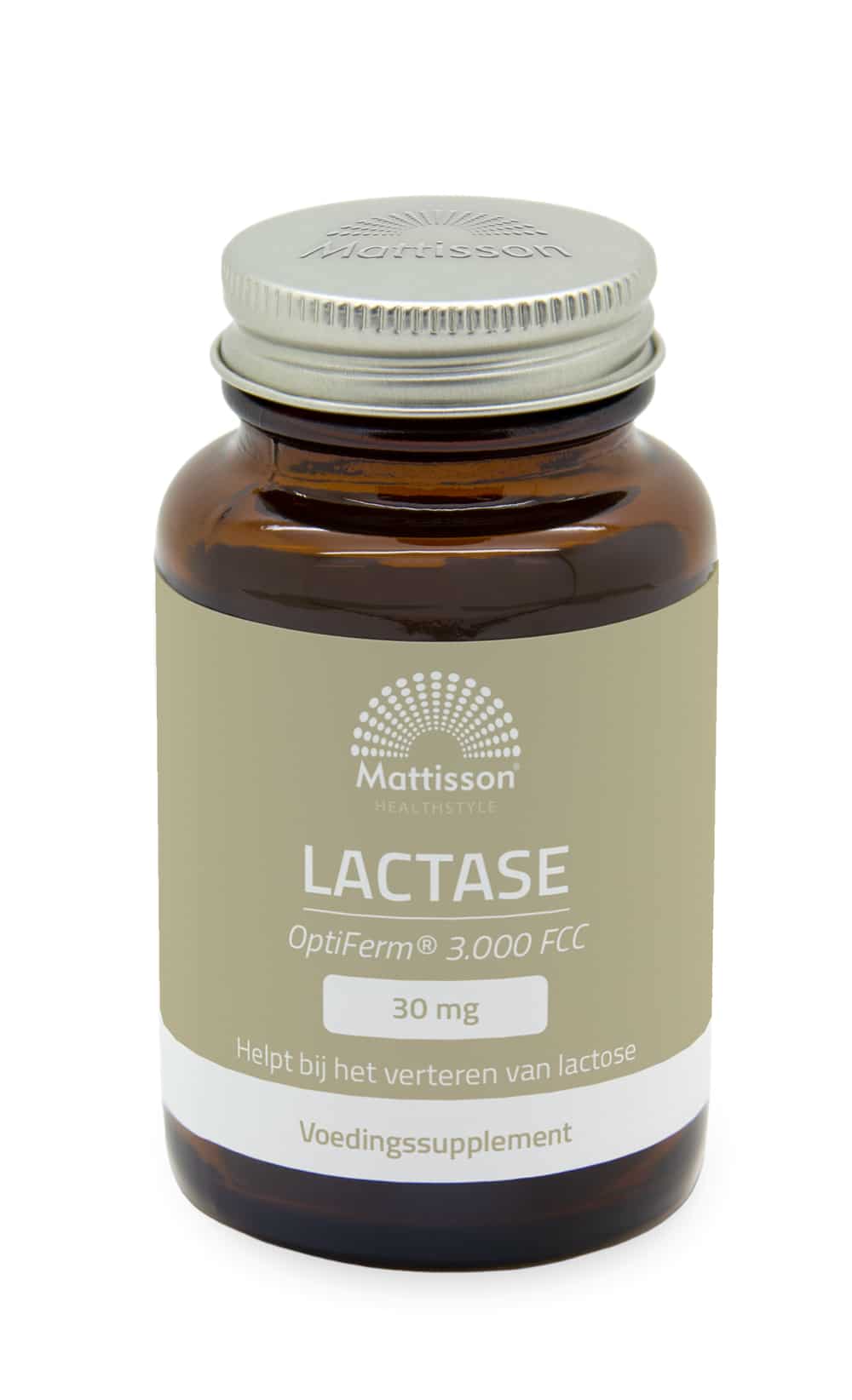 8720959402404_A1N1.jpg Mattisson Lactase optiferm 3000FCC - Afbeelding 1