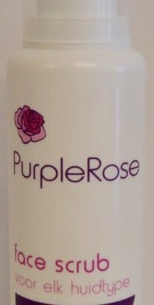 Volatile Purple rose face scrub