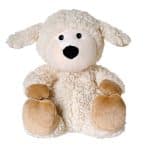 Warmies Schaap lockesherpa beige uitneembare vull