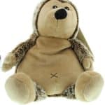 Warmies Egel bruin gemeleerd