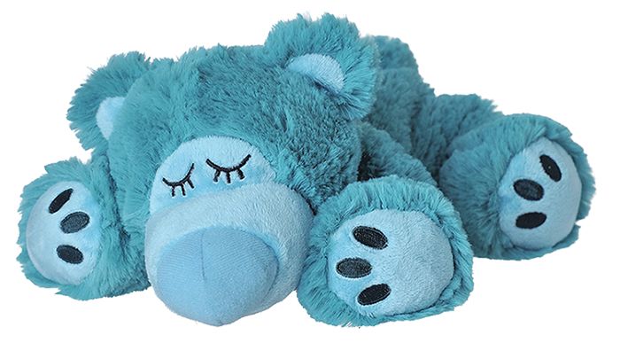 876840.jpg Warmies Sleepy bear turquoise - Afbeelding 1