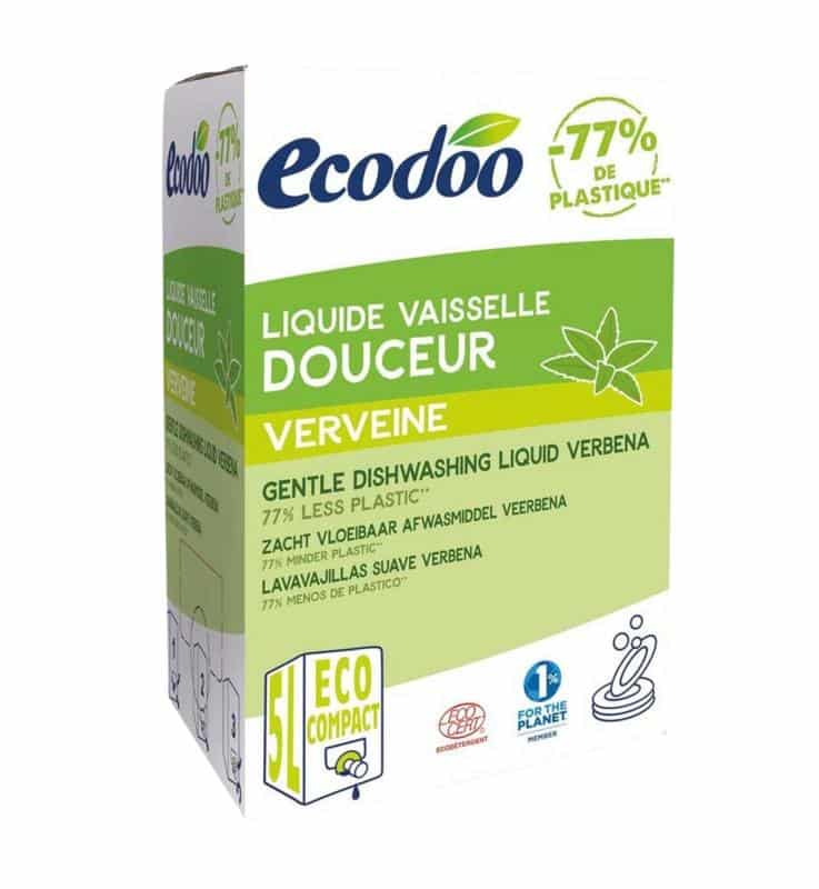 897546.jpg Ecodoo Afwasmiddel vloeibaar zacht verbena bio navul - Afbeelding 1