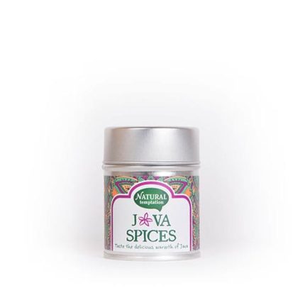 Natural Temptation Java spices blikje natural spices bio