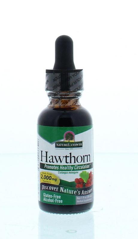 910529.jpg Natures Answer Meidoorn extract alcoholvrij - Afbeelding 1