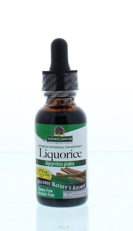 910532.jpg Natures Answer Zoethout extract alcoholvrij - Afbeelding 1