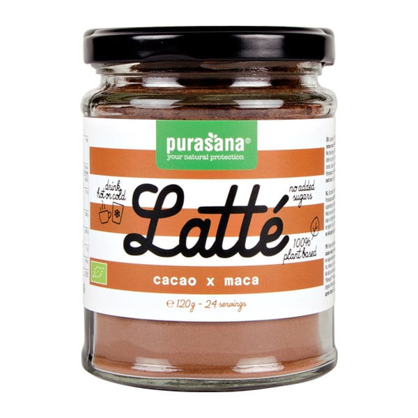 933996.jpg Purasana Latte cacao maca vegan bio - Afbeelding 1