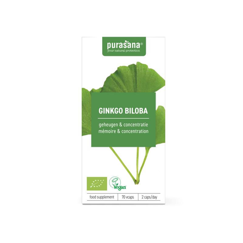 935022.jpg Purasana Ginkgo biloba vegan bio - Afbeelding 1