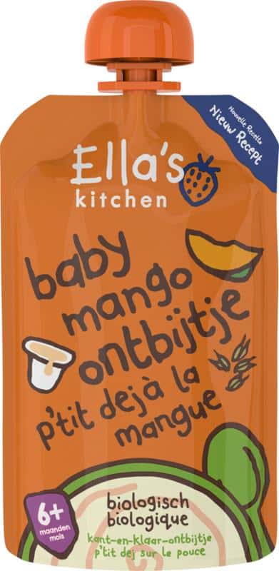 940377.jpg Ella's Kitchen Baby ontbijtje mango 6+ maanden bio - Afbeelding 1