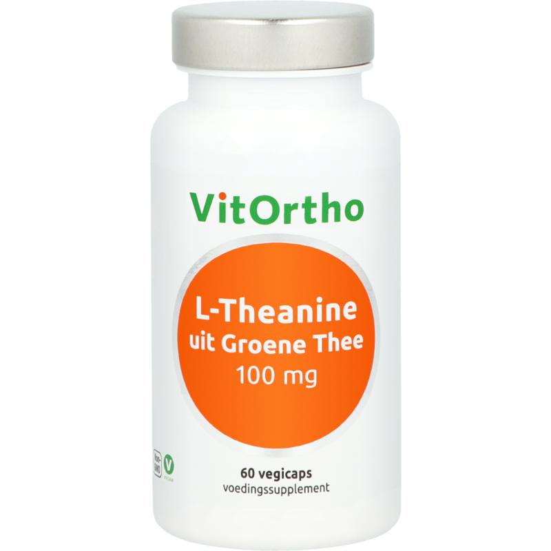 945085.jpg VitOrtho L-Theanine uit groene thee 100mg - Afbeelding 1