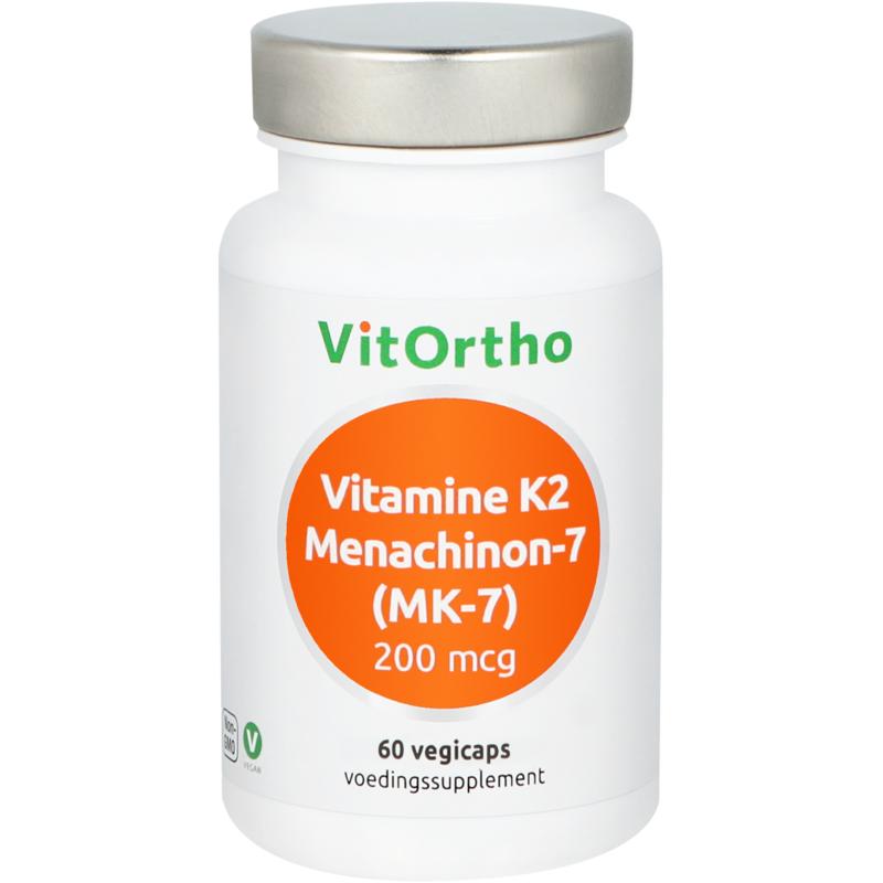 945086.jpg VitOrtho Vitamine K2 menachinon 7 200mcg - Afbeelding 1
