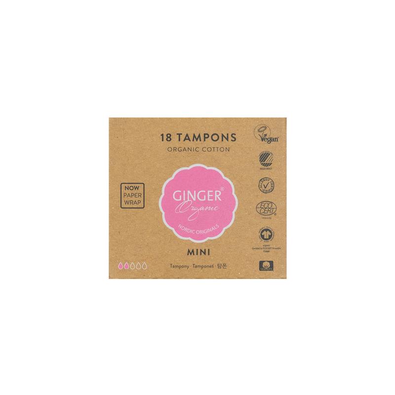 947407.jpg Ginger Organic Tampon mini - Afbeelding 1