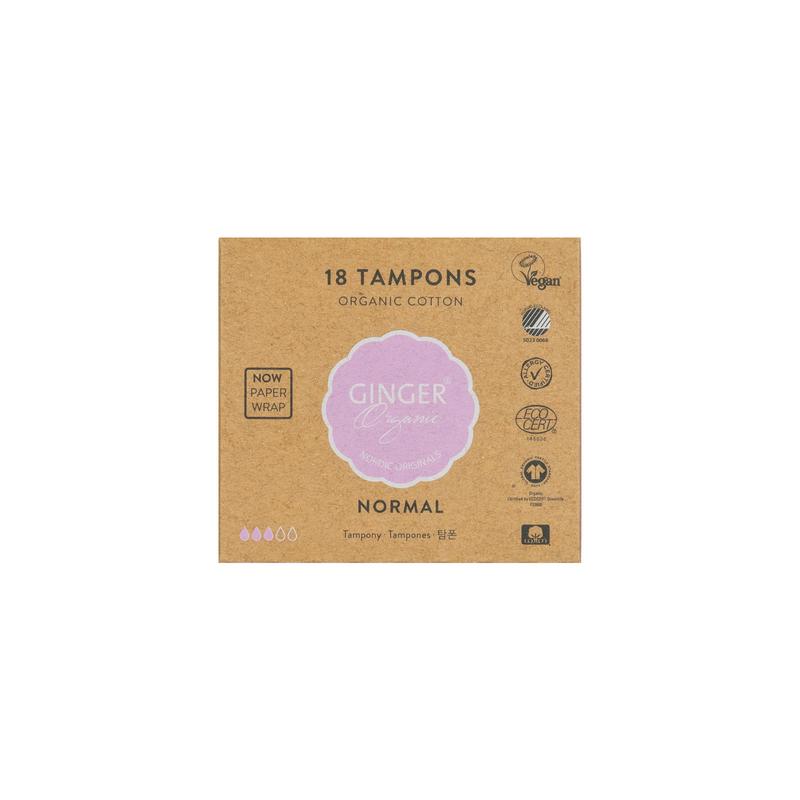 947408.jpg Ginger Organic Tampons normaal - Afbeelding 1