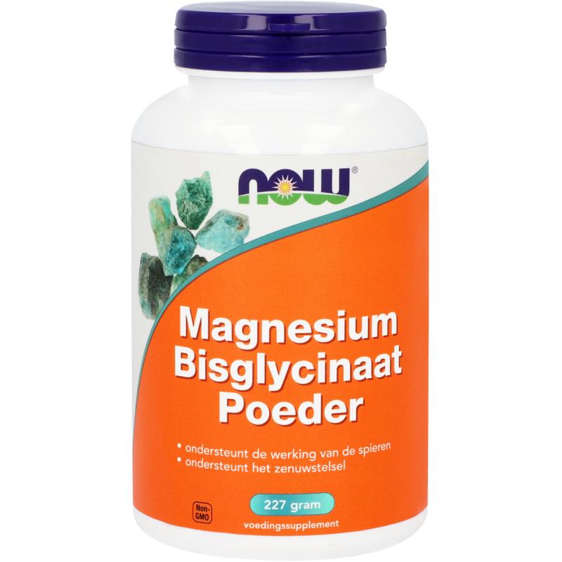 950225.jpg NOW Magnesium bisglycinaat poeder - Afbeelding 1