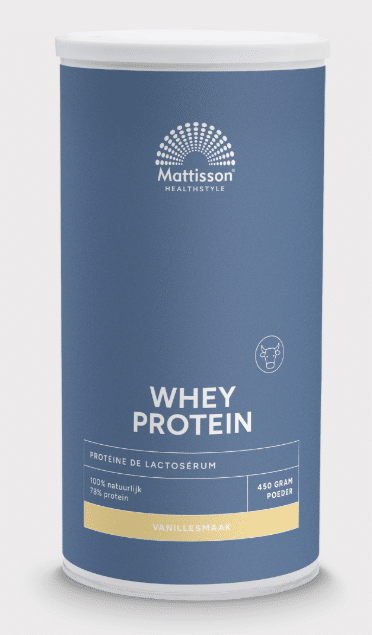 953098.png Mattisson Wei whey proteine concentraat vanille - Afbeelding 1
