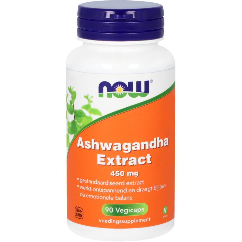 954309.jpg NOW Ashwagandha extract 450mg - Afbeelding 1