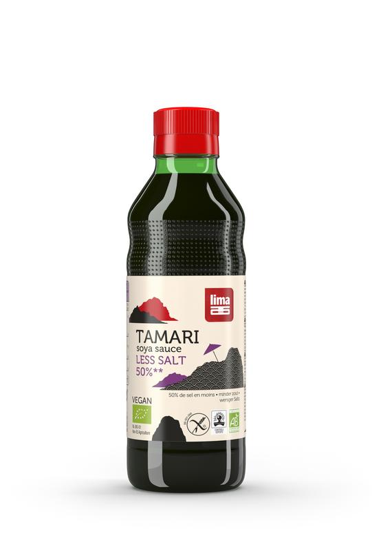 958637.jpg Lima Tamari 50% minder zout bio - Afbeelding 1