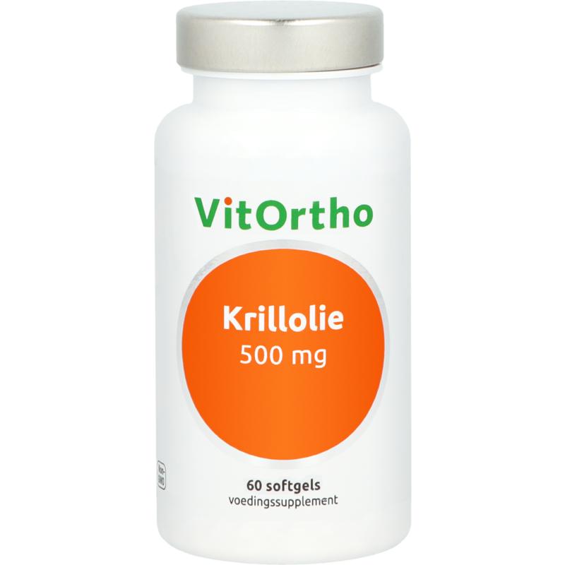 958898.jpg VitOrtho Krillolie 500mg - Afbeelding 1