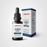 Uniswiss CBD full spectrum 2,5% golden drops
