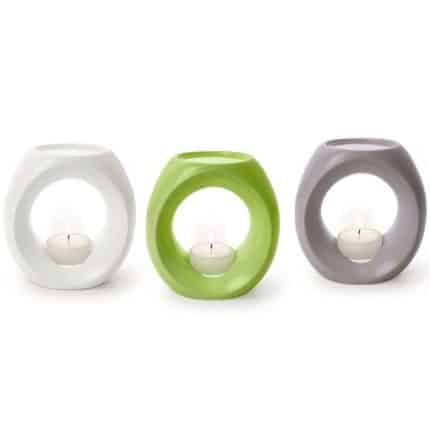 Primavera Geurlamp creme wit
