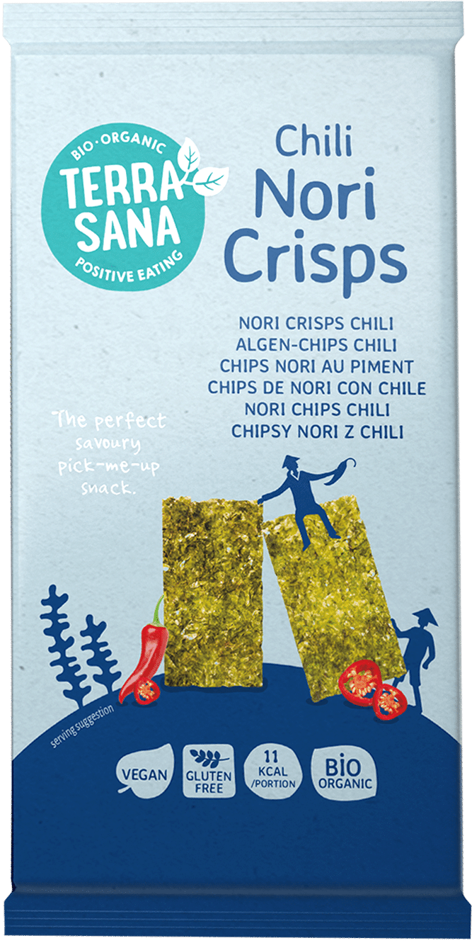 TerraSana Nori crisps chili bio - Afbeelding 1