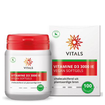 Vitals Vitamine D3 3000 ie 100 softgels