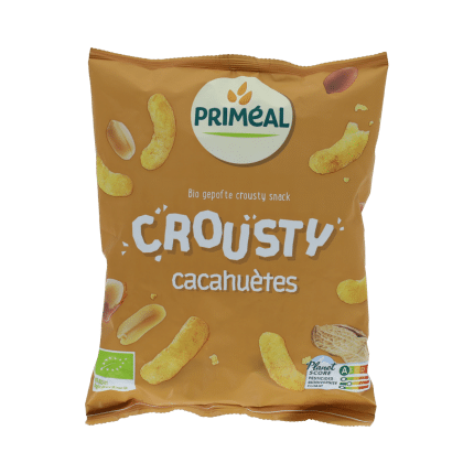 Primeal Chips gepoft pinda glutenvrij bio