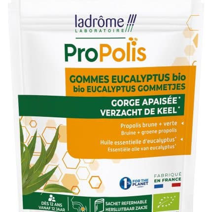 Ladrome Propolis eucalyptus gommetjes doypack bio