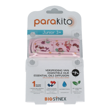 Parakito Anti mug armband junior zeemeermin