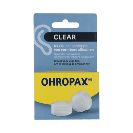 Ohropax Silicon clear