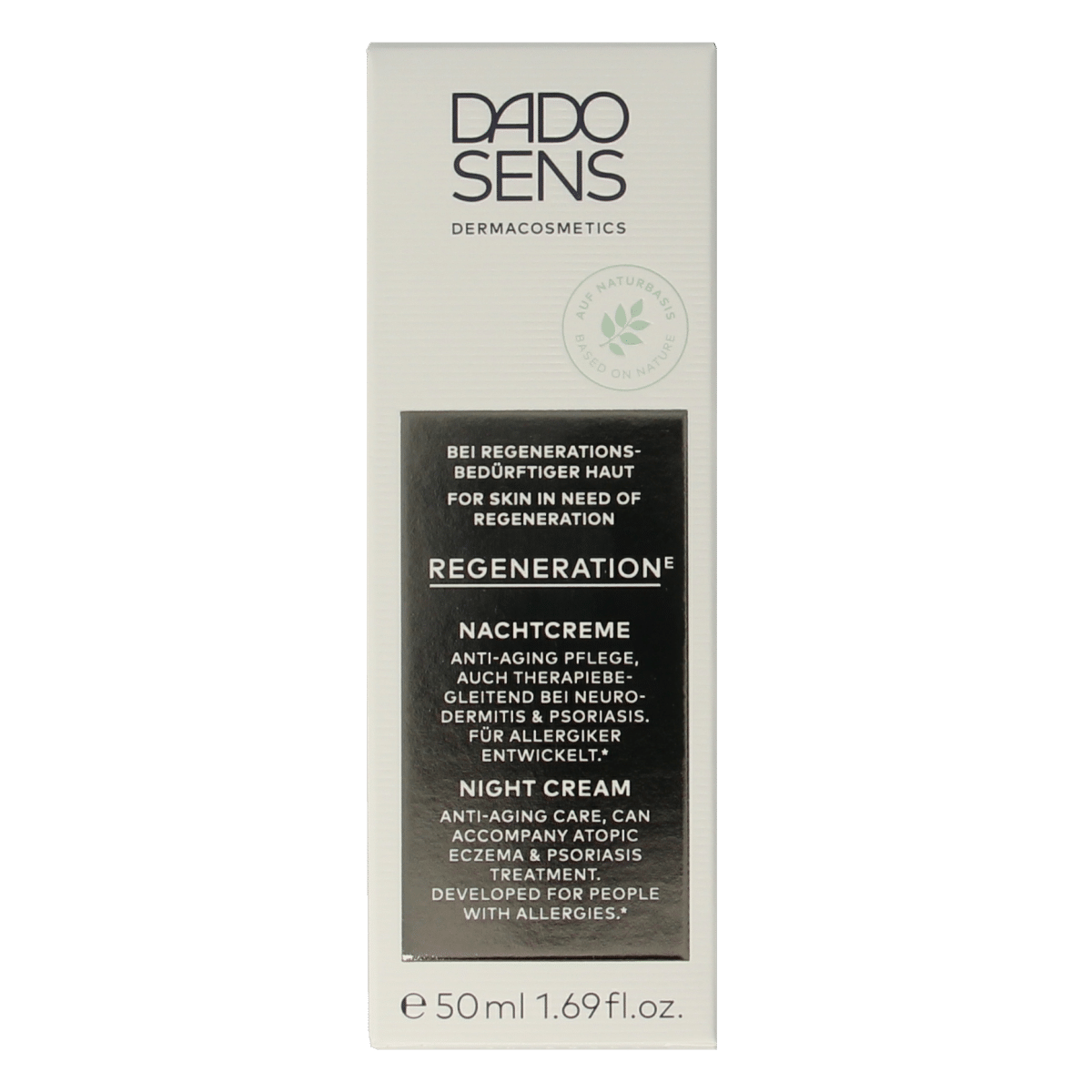4011140211924_A1N1.png Dado Sens Regeneration E night cream - Afbeelding 1