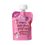 Ella's Kitchen Aardbei yoghurt griekse stijl 6+ maanden bio