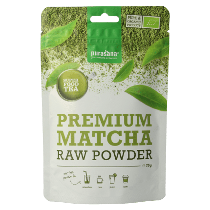 Purasana Matcha premium poeder vegan bio