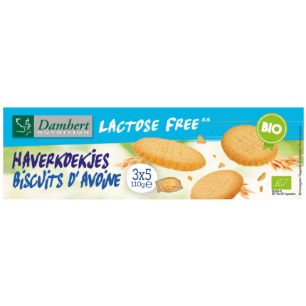 Damhert Haverkoekjes bio lactosevrij