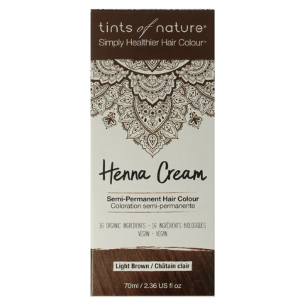 Tints Of Nature Henna cream light brown semi permanent