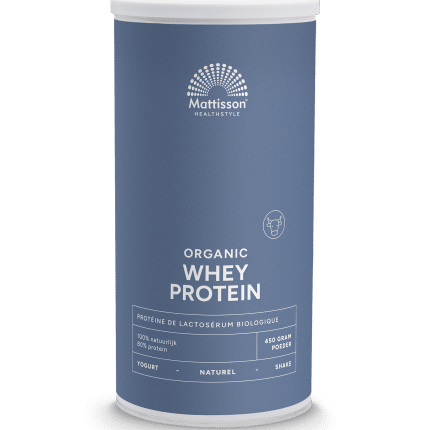 Mattisson Wei whey proteine naturel 80% bio