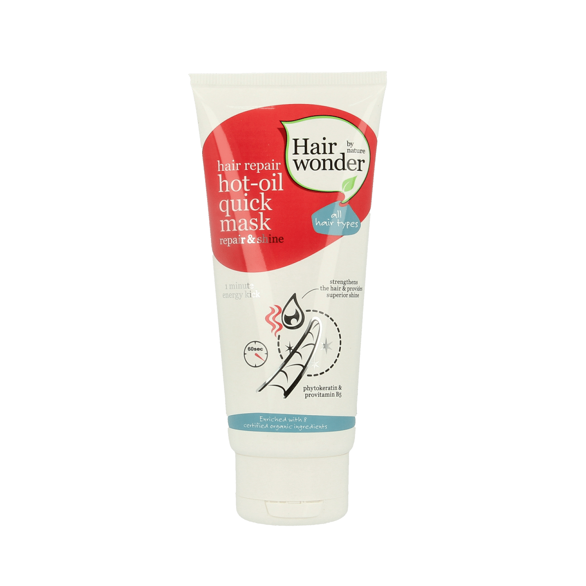 8710267113000_A1N1.png Hairwonder Hair repair hot oil quick mask - Afbeelding 1