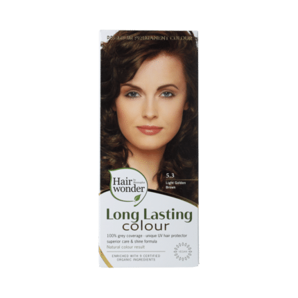 Hairwonder Long lasting colour 5.3 golden brown