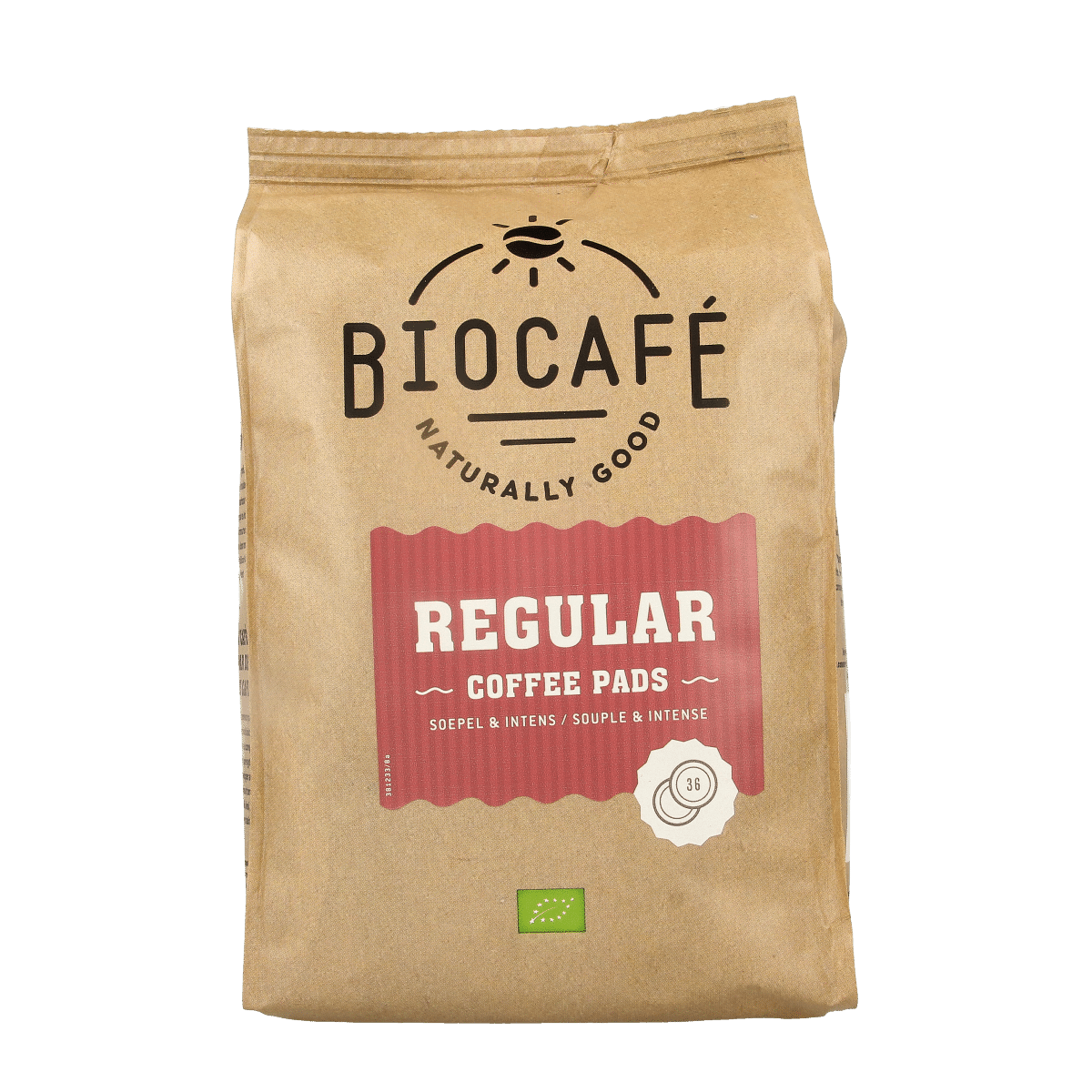 8711521971770_A1N1.png Biocafe Coffee pads regular bio - Afbeelding 1