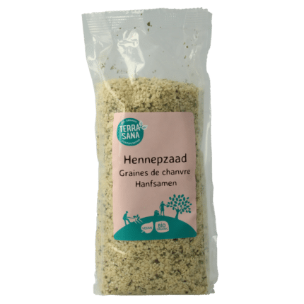 TerraSana RAW Hennepzaad gepeld bio