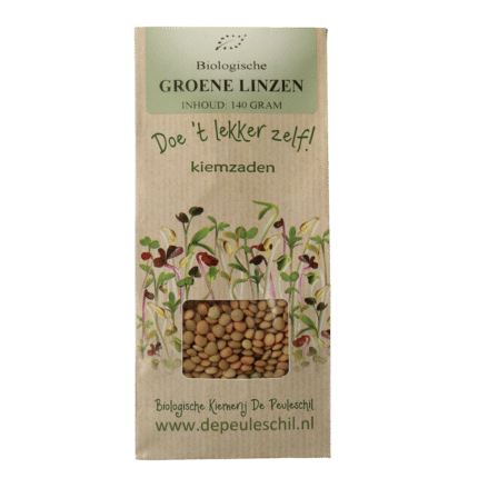 Peuleschil Groene linzen bio