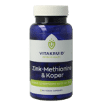 Vitakruid Zink Methionine & Koper Gluconaat