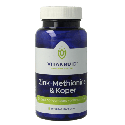 Vitakruid Zink Methionine & Koper Gluconaat