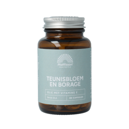 Mattisson Teunisbloem en borage met 75mg GLA